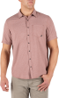Koszula męska z krótkim rękawem 5.11 EVOLUTION SHIRT MAHOGANY HTR