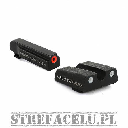 Przyrządy trytowe EverGreen do Glock 17/19/42/43/43x O/G Meprolight ML-83101