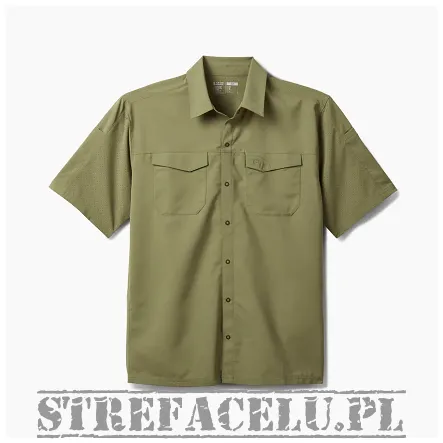 Koszula męska z krótkim rękawem 5.11 FREEDOM FLEX SS SHIRT, kolor: COVERT GREEN
