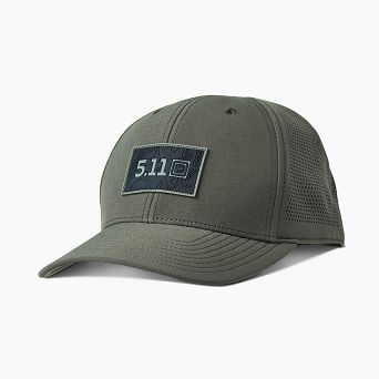 Czapka z daszkiem 5.11 TOPO BOX VENT-TAC CAP kolor: RANGER GREEN