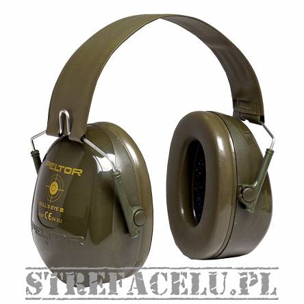 Słuchawki 3M Peltor Bull`s Eye II green - pasywny ochronnik słuchu zielony