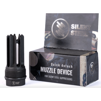 Tłumik płomienia Silent Steel QD 5-Prong GEN 2 Flash Hider BL gwint 1/2x28