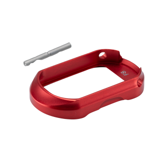 Lejek aluminiowy - BUL SAS II - Carry - Full Size - Czerwony - MGW-CR-FS-RED-KIT
