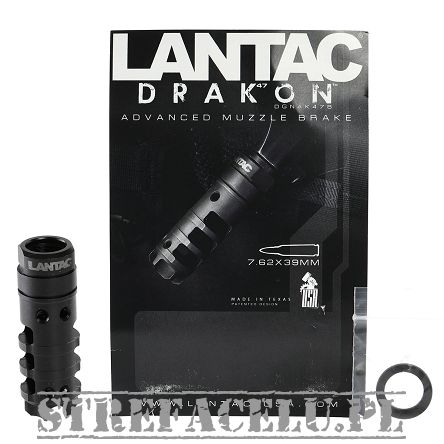 Kompensator Lantac Drakon AK 7.62x39 gwint 14x1 LH - DGNAK47B