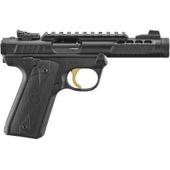 Pistolet Ruger Mark IV 22/45 Lite - Black/Gold - kal. .22LR (43956)