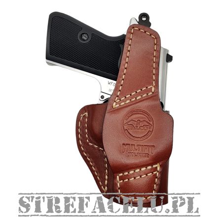 Kabura skórzana IWB/OWB AM02-2328 MultiFit Micro-Compact, LH, kolor: Brązowy Falco Holsters