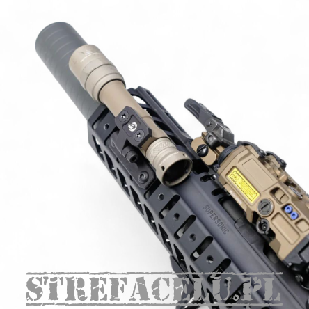 Montaż do latarek typu Scout na zawiasie - Overbore Systems SWVL - M-LOK - Czarny