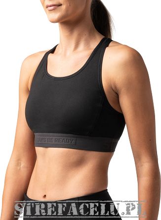 Biustonosz sportowy 5.11 PT-R VALENTINA SPORTS BRA kolor: BLACK, rozmiar: L