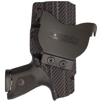 Kabura zewnętrzna prawa do pistoletu Beretta APX Compact, RH OWB kydex, kolor: carbon