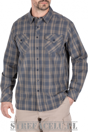 Koszula męska z długim rękawem 5.11 PEAK L/S SHIRT kolor: TURBLNCE PLD