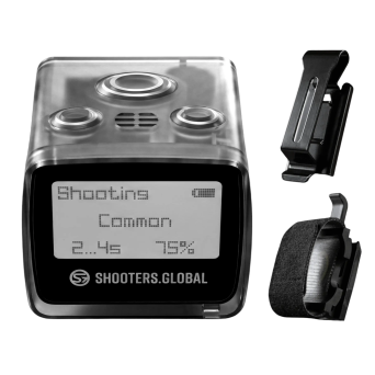 Stoper strzelecki SG Timer GO (Quick release + Pocket Clip) - Shooters Global