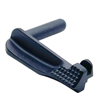 Zwalniacz zamka BUL 1911 - Stainless Steel - Black - Slide Stop Inner Thumb Rest