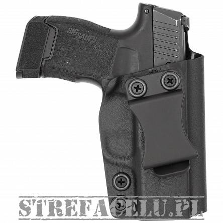 Kabura wewnętrzna prawa do pistoletu Sig Sauer P365, RH IWB kydex, kolor: czarny