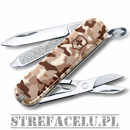 Victorinox Pocket Knife Classic SD, Desert Camouflage