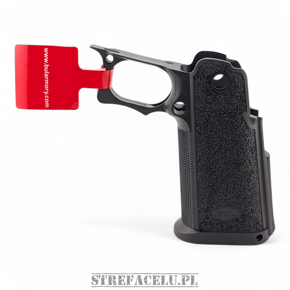 Chwyt polimerowy BUL SAS II Gen.2, Czarny, Polimerowy, Agresywna faktura