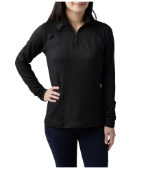 Bluza damska z długim rękawem 5.11 WM STRATOS 1/4 ZIP kolor: BLACK