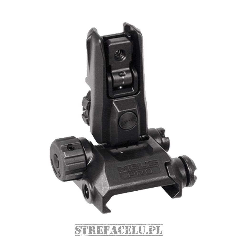Magpul - Celownik przeziernikowy składany MBUS Pro LR - Czarny - MAG527
