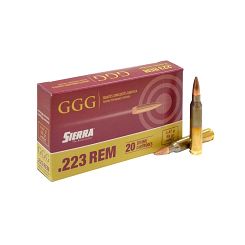 Amunicja FMJ .223 Remington GGG 69gr. HPBT Sierra // 223REM