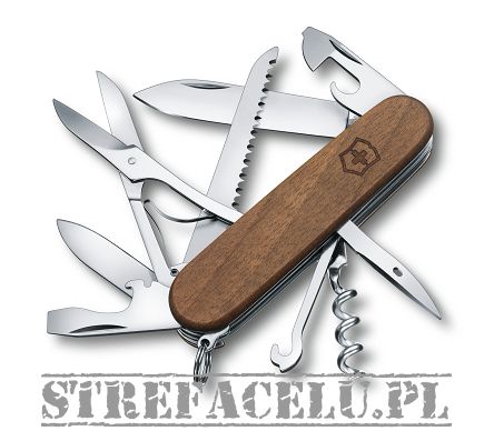 Victorinox Scyzoryk Huntsman Wood 91mm. orzech