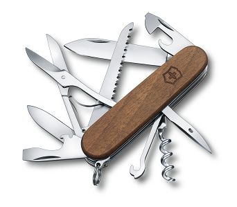 Victorinox Scyzoryk Huntsman Wood 91mm. orzech