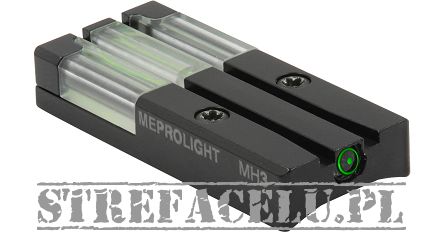 Przyrząd światłowodowo-trytowy CZ P-10C (non OR) Meprolight ML-63142 FT Green Bullseye