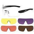 Okulary WileyX Detection Clear Yellow Orange Purple Copper Lens 1205 / Matte Black Frame