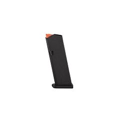 Magazynek Glock 43X/48 15 naboi - metalowy // .9 PARA (Pomarańczowy podajnik)