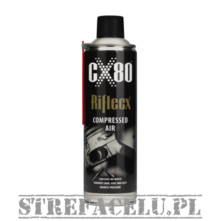 Sprężone powietrze do broni 500ML CX80 RiflecX