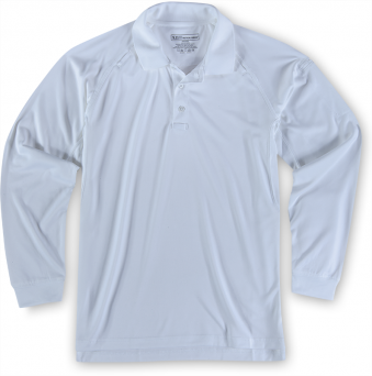 Koszulka polo męska 5.11 PERFORMANCE L/S POLO. kolor: WHITE