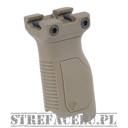 Chwyt Picatinny Angled Vertical Grip - Long - FDE - Strike Industries - SI-AR-CMAG-RAIL-L-FDE