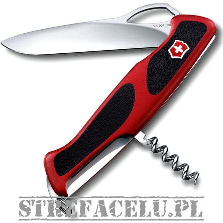 Victorinox Scyzoryk RangerGrip 61. czerwono-czarny. 130mm