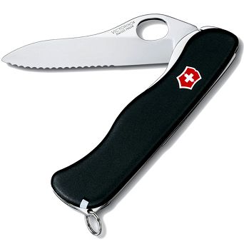 Victorinox Scyzoryk Sentinel One Hand czarny. Nylon 111mm