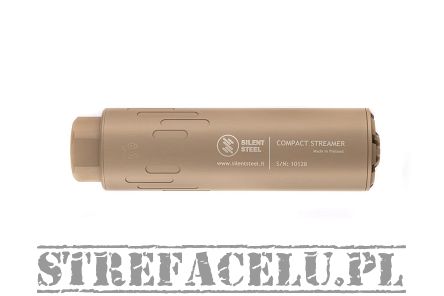 Tłumik huku Silent Steel Compact Streamer 5.56 FDE (Ase Ultra Borelock)