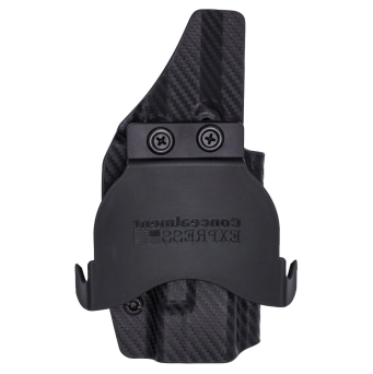 Kabura zewnętrzna lewa do pistoletu Sig Sauer P320 FS OR, LH OWB kydex, kolor: carbon