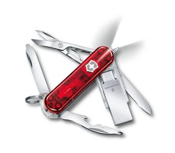 Victorinox Scyzoryk Midnite Manager@Work - USB. czerwony