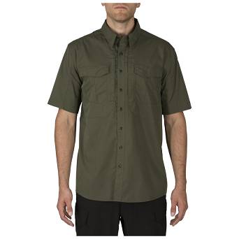 Koszula męska z krótkim rękawem 5.11 STRYKE SHIRT. kolor: TDU GREEN