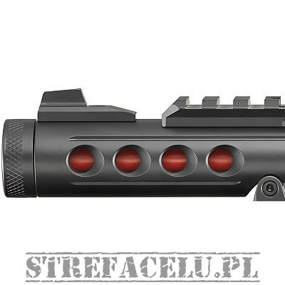 Pistolet Ruger Mark IV 22/45 Lite - Black/Red - kal. .22LR (43942)