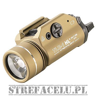 Latarka Streamlight TLR-1 HL, Kolor : FDE