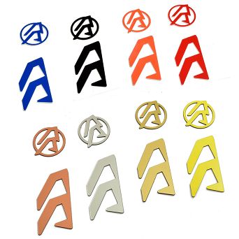 Naklejki do kabur Alpha-X RH - Silver - Alpha-X RH Color Inlays - Silver