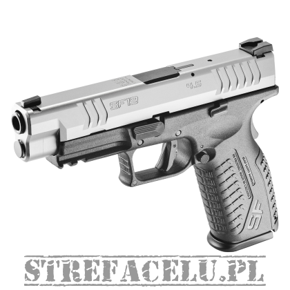 Pistolet HS-SF19 4.5 Srebrno-Czarny kal. 9x19mm