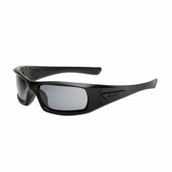 Okulary balistyczne ESS 5B Black Frame  Polarized Mirrored Gray Lenses - polaryzacyjne - uniwersalny - EE9006-03
