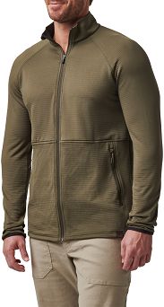 Bluza 5.11 STRATOS FULL ZIP, kolor: RANGER GREEN