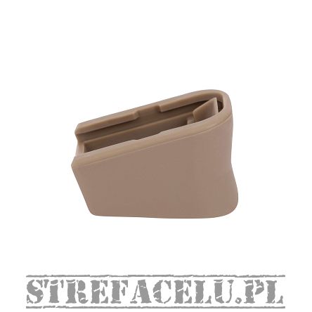 Powiększona stopka magazynka Glock 17/19/22/23/24/25/26/27/28/31/32/33/39, kolor: piaskowy