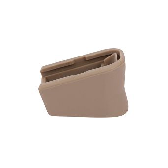 Powiększona stopka magazynka Glock 17/19/22/23/24/25/26/27/28/31/32/33/39, kolor: piaskowy