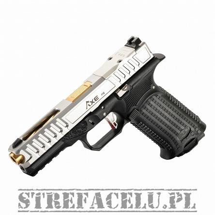 Pistolet Bul Armory AXE FS TOMAHAWK kal. 9x19 TIN barrel, kolor: srebrny - Optics Ready