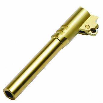 Lufa BUL 5`` Bushing Barrel Ramped Gold Titanium Coating .9mm #40215