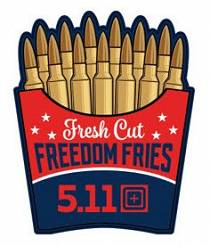 Patch 5.11 FREEDOM FRIES PATCH kolor:  MULTI