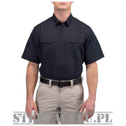 Koszula męska z krótkim rękawem 5.11 FAST-TAC SHIRT DARK NAVY