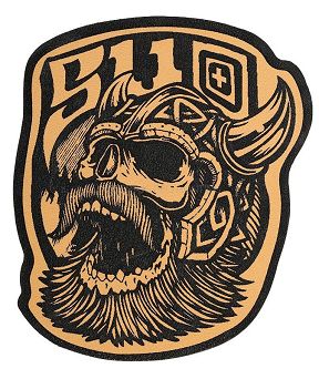 Patch 5.11 VIKING PATCH kolor: BRWN LEATHER