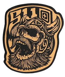 Patch 5.11 VIKING PATCH kolor: BRWN LEATHER
